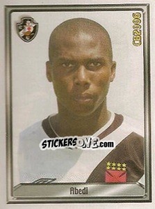Sticker Abedi - Campeonato Brasileiro 2006 n. 335 - Panini
