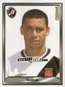Sticker Valdiram Caetano Morais - Campeonato Brasileiro 2006 n. 337 - Panini