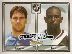 Sticker Roberto Volpazo Netto / Ives Antaro de Souza - Campeonato Brasileiro 2006 - Panini