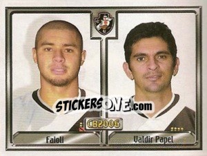 Sticker Alexandre Faioli / Waldirgley Bezerra Lima - Campeonato Brasileiro 2006 n. 340 - Panini