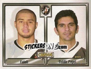 Sticker Alexandre Faioli / Waldirgley Bezerra Lima - Campeonato Brasileiro 2006 - Panini