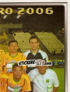 Cromo Equipe de foto (3 de 6) - Campeonato Brasileiro 2006 - Panini