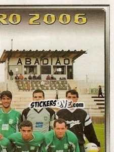 Cromo Equipe de foto (3 de 6) - Campeonato Brasileiro 2006 - Panini