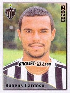 Cromo Rubens Cardoso - Campeonato Brasileiro 2005 - Panini