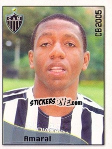 Sticker Amaral - Campeonato Brasileiro 2005 n. 6 - Panini