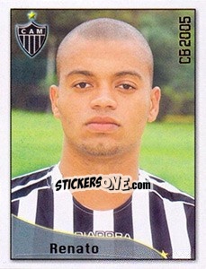 Cromo Renato Eduardo de Oliveira - Campeonato Brasileiro 2005 - Panini