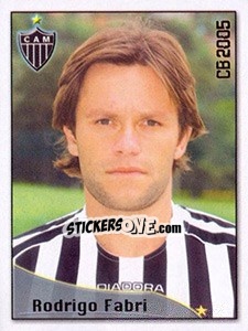 Sticker Rodrigo Fabri - Campeonato Brasileiro 2005 n. 12 - Panini