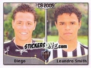 Figurina Diego Alves / Leandro Smith