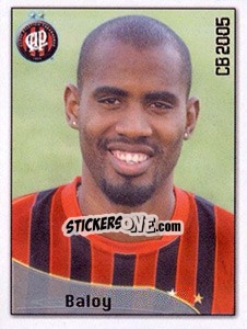 Sticker Felipe Abdiel Baloy Ramirez - Campeonato Brasileiro 2005 n. 23 - Panini