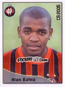 Sticker Alan Pereira Costa - Campeonato Brasileiro 2005 n. 24 - Panini