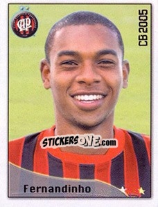 Sticker Fernandinho - Campeonato Brasileiro 2005 - Panini