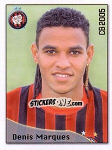 Sticker Denis Marques do Nascimento - Campeonato Brasileiro 2005 n. 31 - Panini