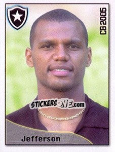 Cromo Jefferson - Campeonato Brasileiro 2005 n. 36 - Panini