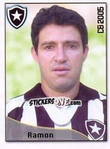 Cromo Ramón Menezes Hubner - Campeonato Brasileiro 2005 - Panini