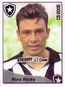 Cromo Alex Alves - Campeonato Brasileiro 2005 n. 46 - Panini
