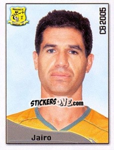 Figurina Jairo Lima de Araújo - Campeonato Brasileiro 2005 - Panini