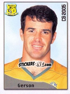 Sticker Gérson Vieira de Freitas - Campeonato Brasileiro 2005 n. 56 - Panini