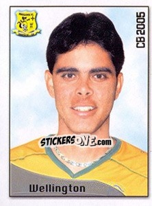 Sticker Wellington Vicente Dias - Campeonato Brasileiro 2005 n. 59 - Panini