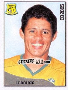 Figurina Iranildo - Campeonato Brasileiro 2005 - Panini