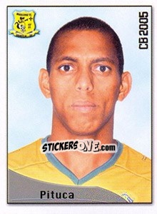 Cromo Claussio dos Santos Dimas - Campeonato Brasileiro 2005 - Panini