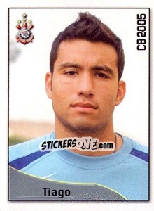 Cromo Tiago Antônio Campagnaro - Campeonato Brasileiro 2005 - Panini