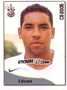 Cromo Edson Feliciano Sitta - Campeonato Brasileiro 2005 - Panini