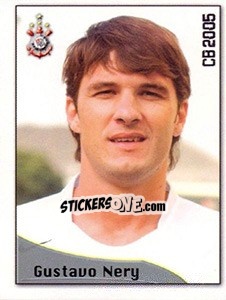 Cromo Gustavo Nery - Campeonato Brasileiro 2005 n. 75 - Panini