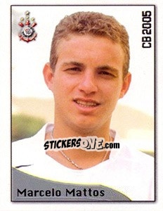 Cromo Marcelo Mattos - Campeonato Brasileiro 2005 n. 76 - Panini