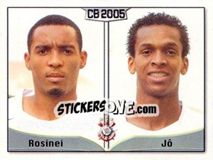 Cromo Rosinei Adolfo / Jo - Campeonato Brasileiro 2005 - Panini