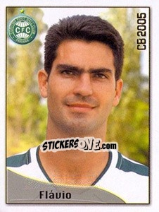 Sticker Flávio Rogério Ribeiro - Campeonato Brasileiro 2005 n. 90 - Panini