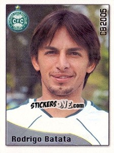 Cromo Rodrigo Pinheiro da Silva - Campeonato Brasileiro 2005 - Panini