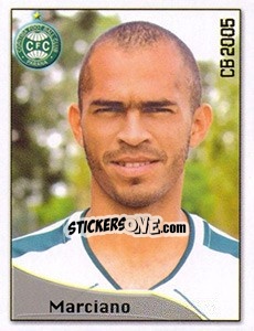 Cromo Marciano Hedelson E. de Souza - Campeonato Brasileiro 2005 - Panini