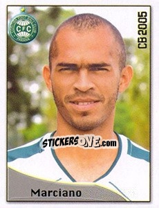Sticker Marciano Hedelson E. de Souza - Campeonato Brasileiro 2005 n. 98 - Panini