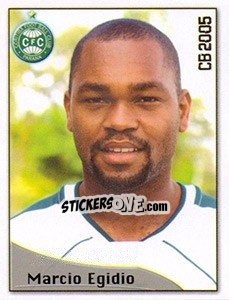 Sticker Márcio Marcolino Egídio - Campeonato Brasileiro 2005 n. 99 - Panini
