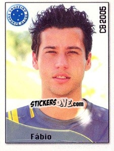 Sticker Fábio Deivison Lopes Maciel - Campeonato Brasileiro 2005 n. 104 - Panini