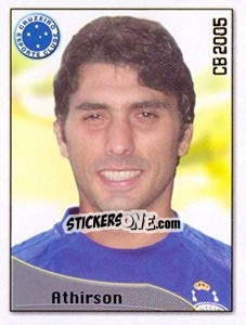 Cromo Athirson Mazolli e Oliveira - Campeonato Brasileiro 2005 - Panini