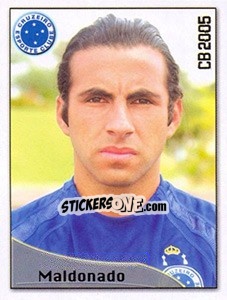 Sticker Maldonado - Campeonato Brasileiro 2005 n. 110 - Panini