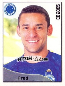 Figurina Fred - Campeonato Brasileiro 2005 - Panini