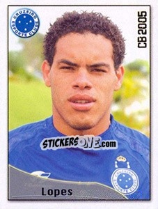 Sticker Wellington Nogueira Lopes - Campeonato Brasileiro 2005 - Panini