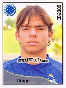 Sticker Diogo dos Santos Lima - Campeonato Brasileiro 2005 n. 116 - Panini
