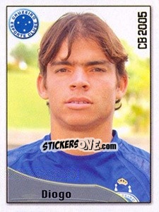 Sticker Diogo dos Santos Lima - Campeonato Brasileiro 2005 - Panini