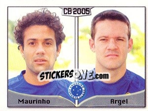 Sticker Mauro S. V. Mendes / Argélico Fuks - Campeonato Brasileiro 2005 - Panini