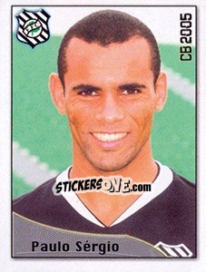 Cromo Paulo Sérgio Rocha - Campeonato Brasileiro 2005 - Panini