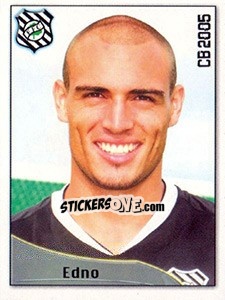 Figurina Edno Roberto Cunha - Campeonato Brasileiro 2005 - Panini