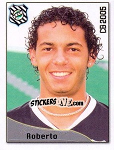 Cromo Roberto C. Z. Rodrigues - Campeonato Brasileiro 2005 - Panini