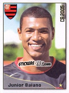 Sticker Junior Baiano - Campeonato Brasileiro 2005 n. 140 - Panini
