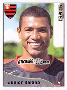 Sticker Junior Baiano - Campeonato Brasileiro 2005 - Panini