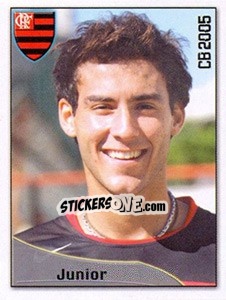 Sticker José Antônio de M. da Silva Jr. - Campeonato Brasileiro 2005 n. 143 - Panini