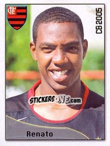 Figurina Carlos Renato de Abreu - Campeonato Brasileiro 2005 - Panini