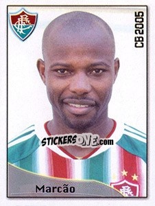 Figurina Marcao - Campeonato Brasileiro 2005 - Panini